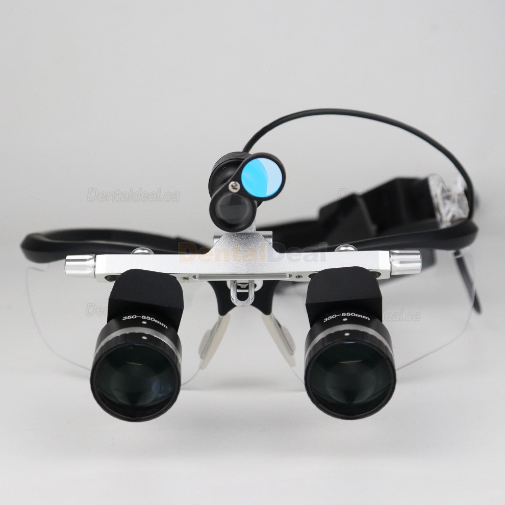 WJ YWJ-MG11U 3.0X-5.0X Ergonomic Dental Surgical Ergo Loupe with Headlight